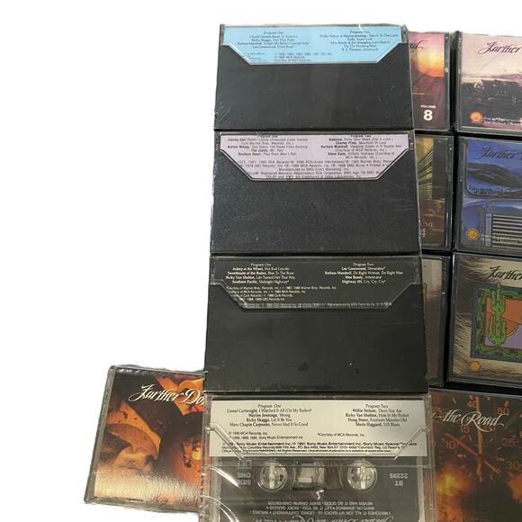 Vintage Further Down the Road Cassette Tape Lot of 21 NWT - Picture 4 of 4